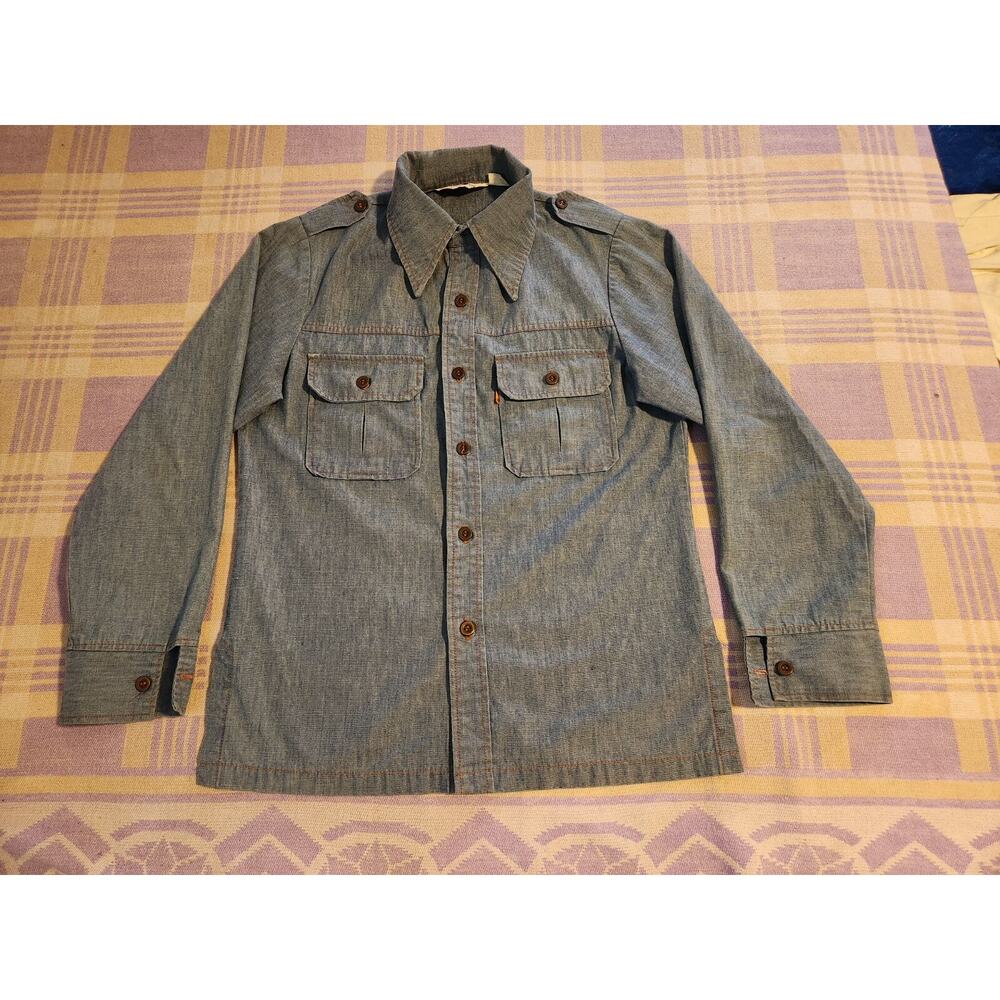 Levi's Blue Casual Button Down Shirt